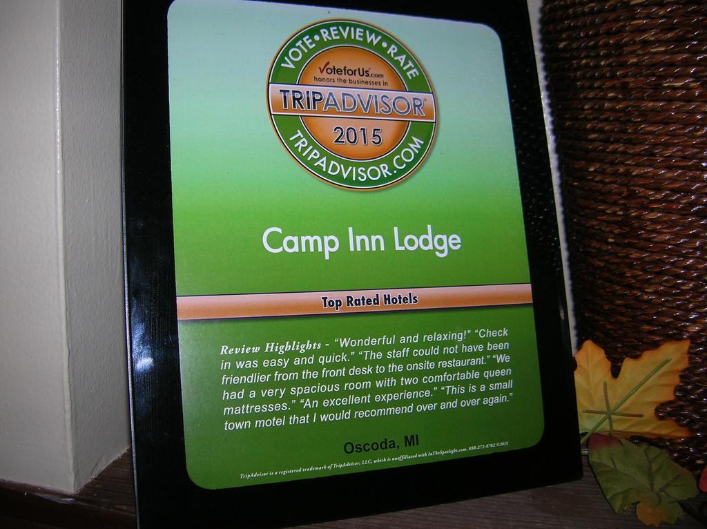 Camp Inn Lodge Oscoda Exteriér fotografie